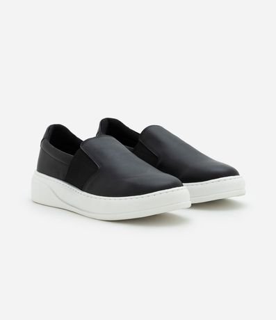 Championes Slip On en Cuero Napa 2