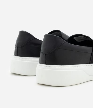 Championes Slip On en Cuero Napa 5