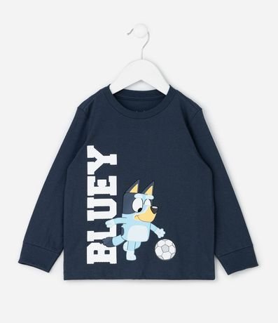 Pijama Infantil en Rib con Estampa de Bluey Futbol – Talle 2 a 8 años 3