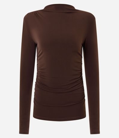 Blusa con Hombreras y Fruncido en los Laterales 5