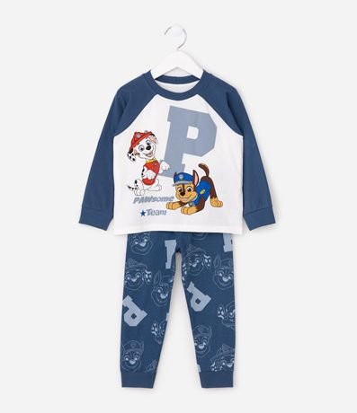 Pijama Infantil Paw Patrol con Estampa de Marshall & Chase – Talle 2 a 8 años 2