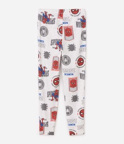 Pijama Infantil Largo con Estampa FullPrint Spider - Talle 3 a 10 años 5