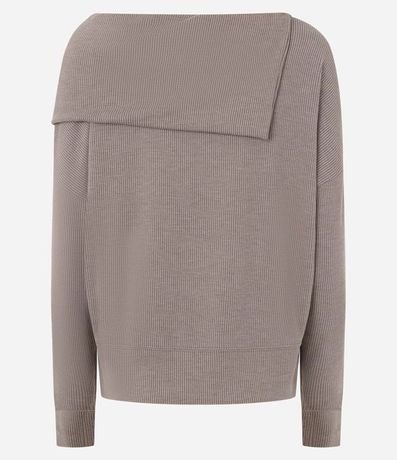 Blusa en Anarruga con Cuello Boba 7