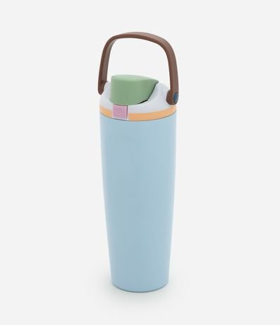 Vaso Térmico con Asa en Acero Inoxidable 900ml