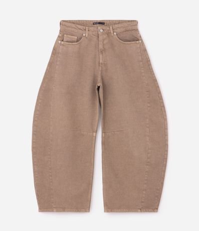Pantalón Barrel en Sarga Cationizada 4