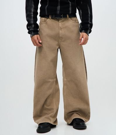 Pantalón Barrel en Sarga Cationizada 2