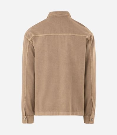 Camisa Boxy Sarga Cationizada Manga Larga 5