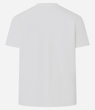 Remera Manga Corta con Estampa de Oso y Cafecito 6