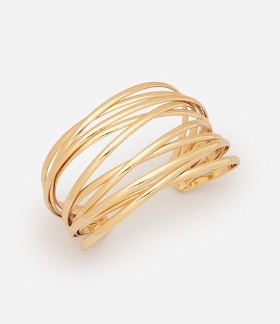 Pulsera Alambrado en Metal con Abertura Funcional
