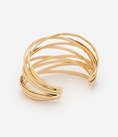Pulsera Alambrado en Metal con Abertura Funcional 2