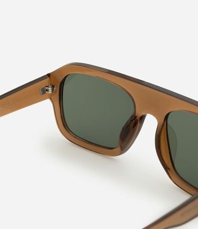 Lentes de Sol Cuadrado con Lentes Amplios 3