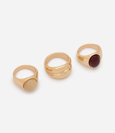 Kit 03 Anillos con Estructura Robusta