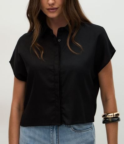 Blusa en Viscolino con Cuello y Sin Sisa 4