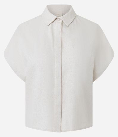 Blusa en Viscolino con Cuello y Sin Sisa 6