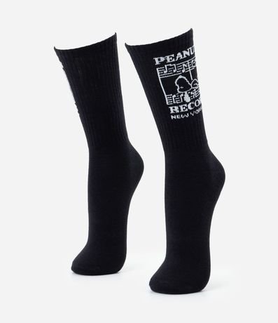 Media Caña Larga Individual Algodón Personaje Licenciado Records New York City