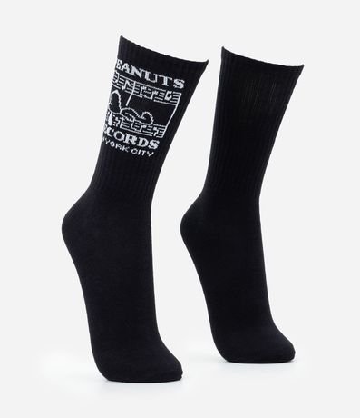 Media Caña Larga Individual Algodón Personaje Licenciado Records New York City 2