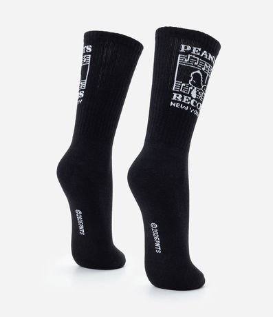 Media Caña Larga Individual Algodón Personaje Licenciado Records New York City 3