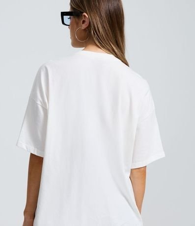 Remera Boxy en Algodón con Estampa de Angeles 4