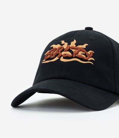 Gorra en Sarga con Lettering 5
