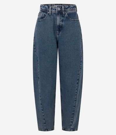 Pantalón Balloon en Jeans con Cintura Alta 5