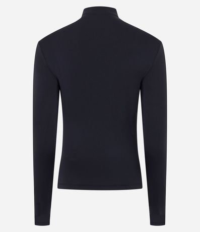 Blusa en Poliamida con Cuello Alto 2