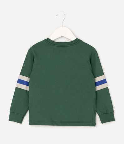Remera Infantil Manga Larga Rayada con Lettering – Talle 1 a 6 años 2