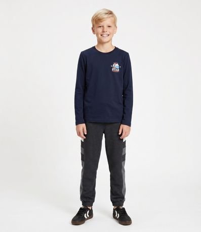 Remera Infantil con Estampa de Baloncesto – Talle 5 a 16 años
