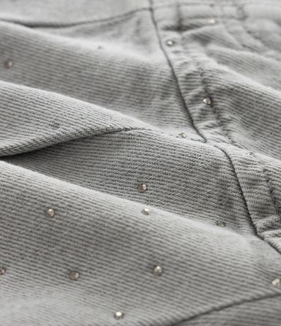 Pollera Infantil en Jeans con Pliegues y Termo Pegante – Talle 5 a 14 años 4