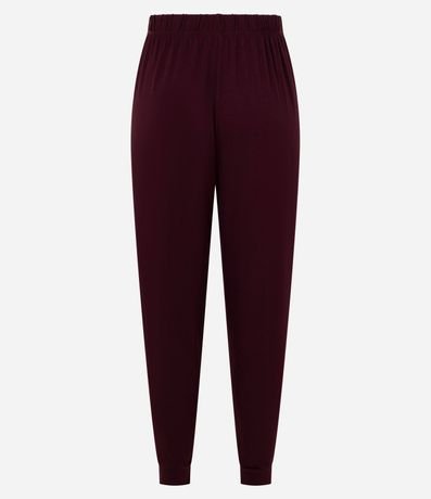 Pantalón de Pijama Jogger en Viscolycra con Cintura Elástica 6