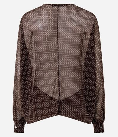 Blusa Amplia con Mangas Largas 6