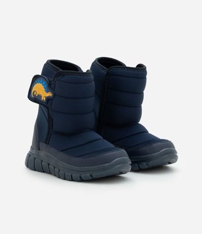 Bota Infantil Dinosaurio con Pelito y Suela LED – Talle 20 a 27 5
