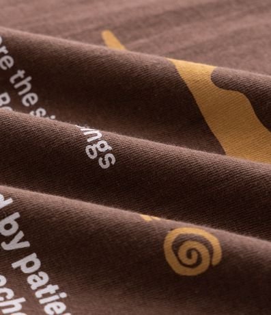 Remera Comfort en Algodón Estampa de Montaña 3