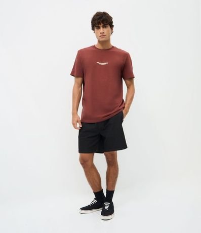Remera Comfort en Algodón con Lettering 2