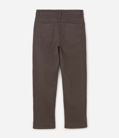 Pantalón Recto Vintage en Sarga 6