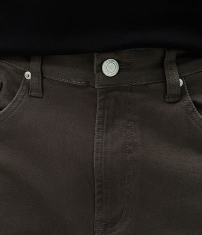 Pantalón Recto Vintage en Sarga 4