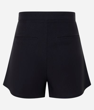 Short en Bengalina con Botones en la Cintura 6