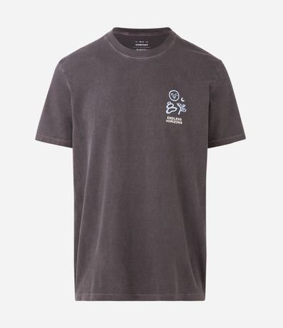 Remera Masculina Comfort en Algodón con Estampas Étnicas 5