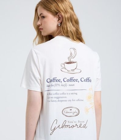 Remera con Estampa de Iconos Gilmore Girls
