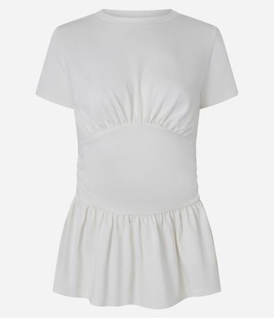 Blusa en Ponto Roma con Recorte Corsetado 5