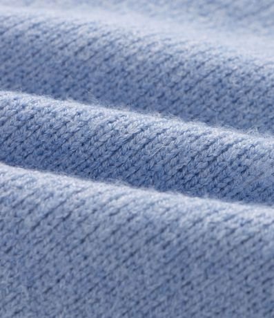 Cardigan Infantil en Punto con Estampa de Nubes - Talle 7 a 14 años 3