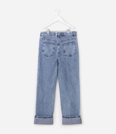 Pantalón Infantil en Jeans con Bordado de Cereza – Talle 7 a 16 años 2