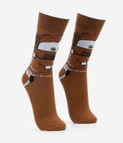 Media Caña Larga con Estampa de Matte 2