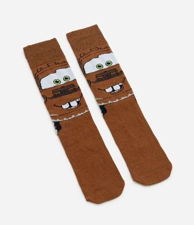 Media Caña Larga con Estampa de Matte 4