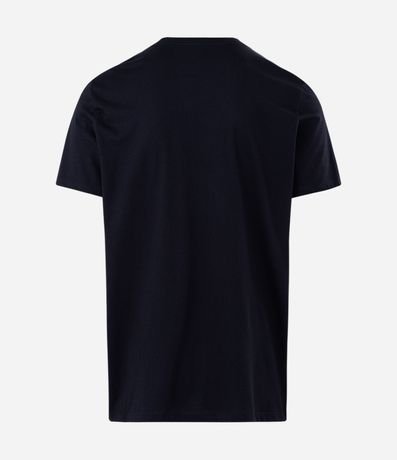 Remera Regular Manga corta en Algodón con Lettering e Ícones 2