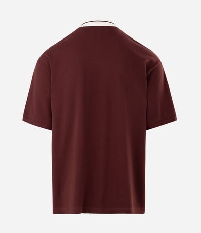 Remera Boxy en Piquet con Estampa Delantera 5