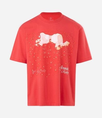 Remera Boxy con Estampa Jennie Ruby 5