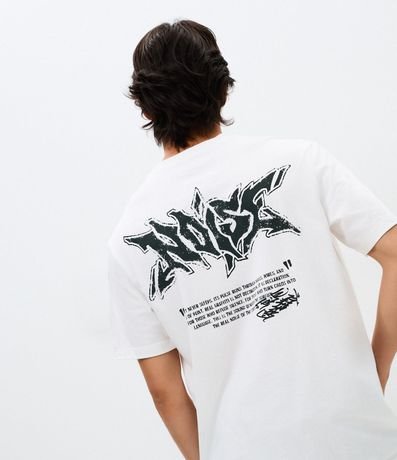 Remera Manga Corta NOISE Estampa en la Espalda 6