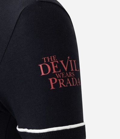 Remera en Algodón con Estampa del Diablo Viste  a la Moda 6
