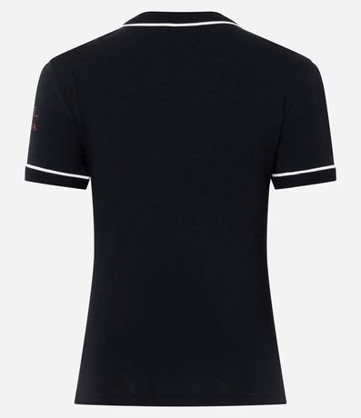 Remera en Algodón con Estampa del Diablo Viste  a la Moda 7