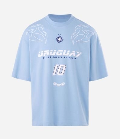 Remera Oversized Uruguay 4